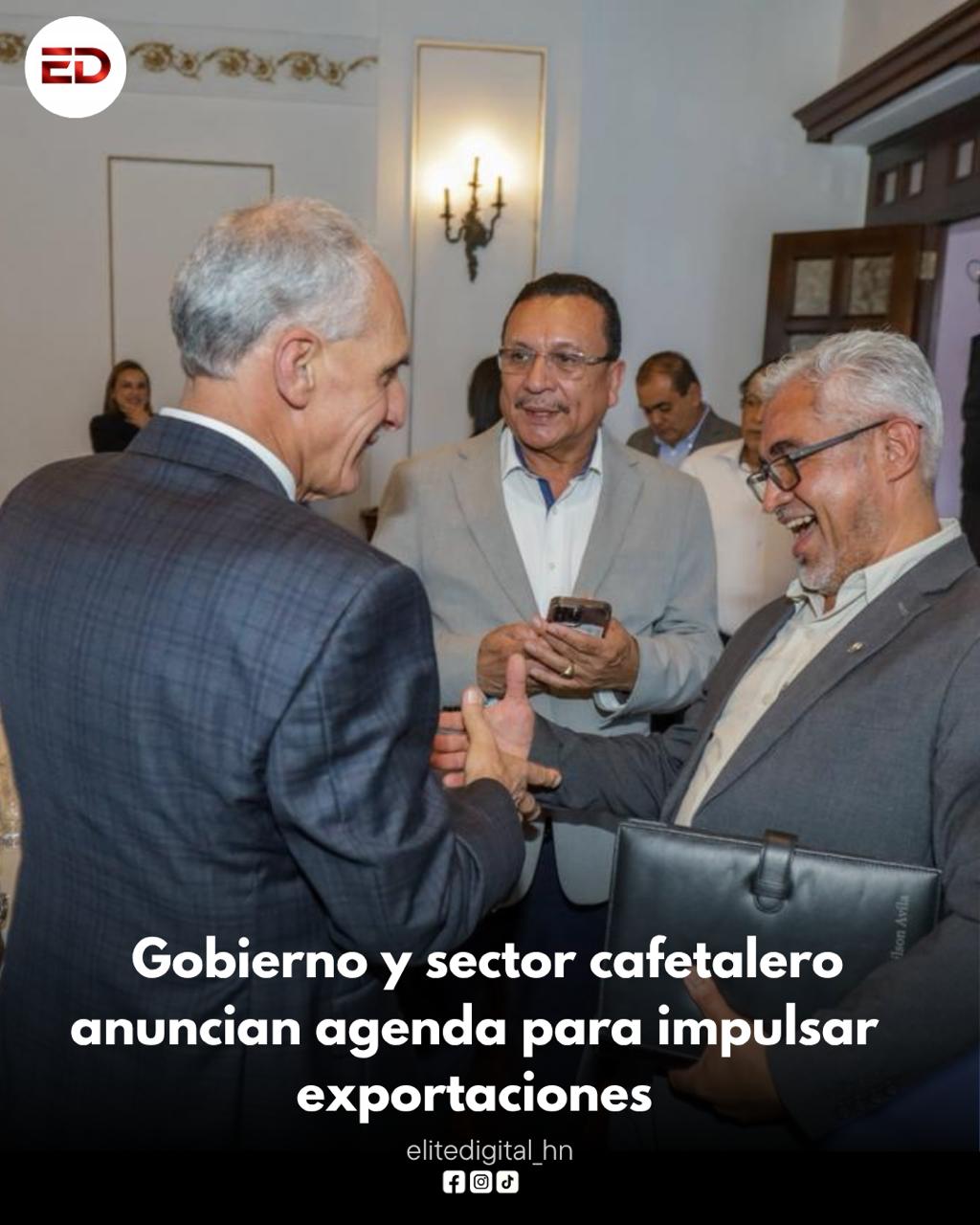 Gobierno y sector cafetalero anuncian agenda para impulsar exportaciones