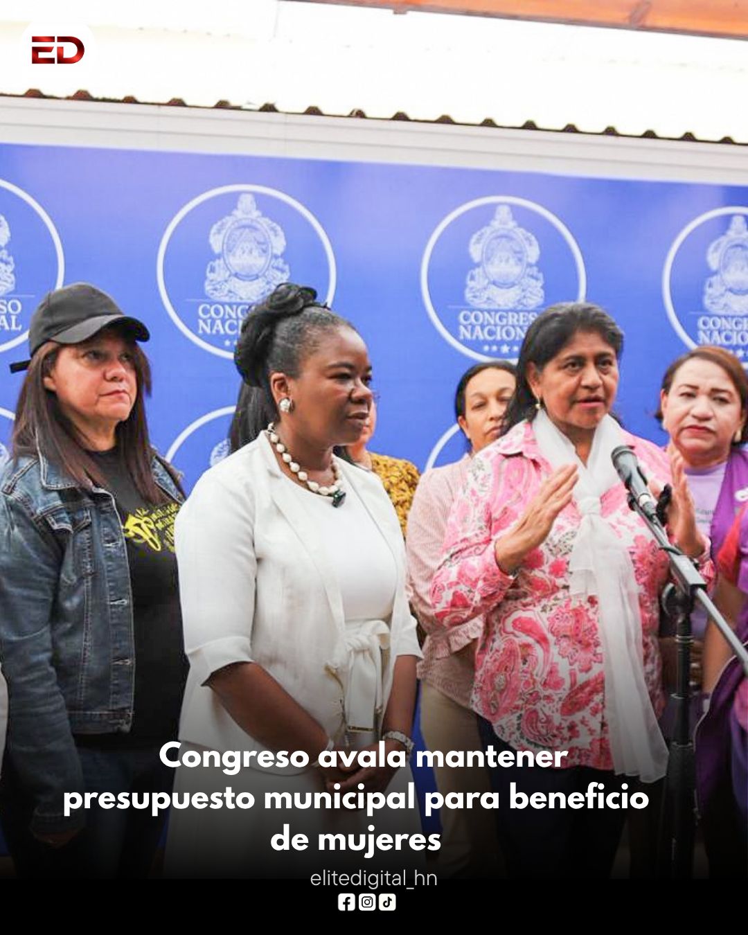 Congreso avala mantener presupuesto municipal para beneficio de mujeres